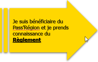 Je suis bénéficiaire du Pass'Région et je prends connaissance du Règlement.